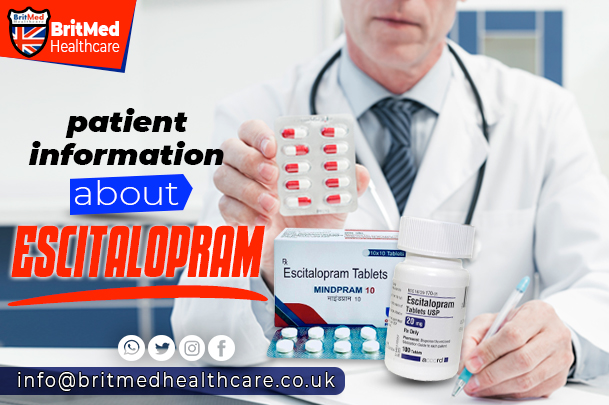 patient information about Escitalopram