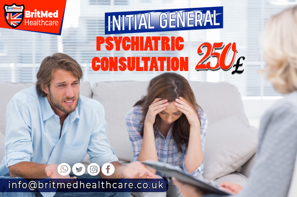 initial general psychiatric consultation