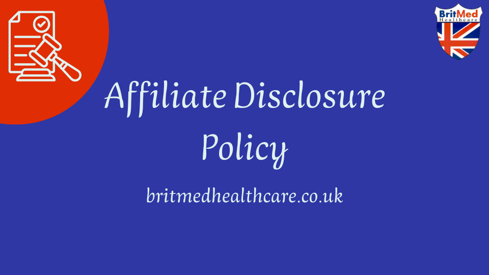 Britmed Affiliate Disclosure Policy