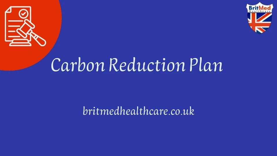 Carbon Reduction Plan