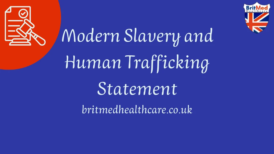 Modern Slavery and Human Trafficking Statement